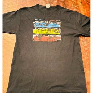 The Police Synchronicity Shirt L Sting  Band Shirt Large Vintage 1983 Era